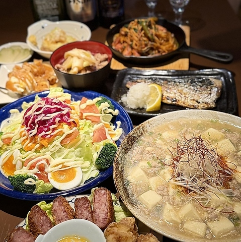 JR山形駅より歩いて3分と仕事帰りもご来店ラクラク♪日本酒に合う逸品料理をご堪能！