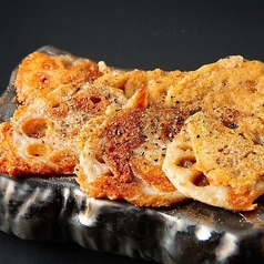 蓮根カリカリチーズ焼き
