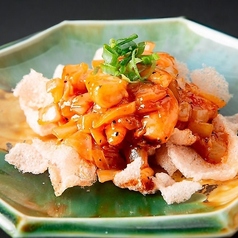 プリプリ鉄板海老チリ