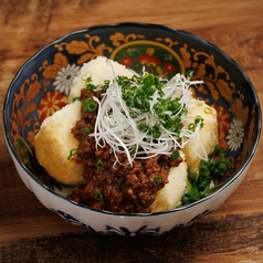 四川風 麻婆揚げ豆腐