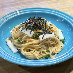 イカと明太子のパスタ