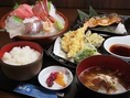 ランチタイムではこだわりの焼き魚定食をはじめ各種定食をお楽しみいただけます。大満足間違いなしのメニューが勢揃いです。