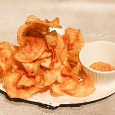 【ミニ】スネークポテトチップス&ディップ アボカドディップ/チェダーチーズディップ/BBQパウダー