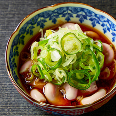 コブクロポン酢(湯引き)