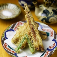 煮穴子の天婦羅