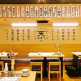 人数に合わせて対応可能なテーブル席です。シーンに合わせてご案内致します！