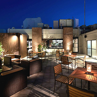 日常を忘れる開放感◆テラス席で特別なひとときを