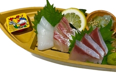 【名物!!】刺身舟盛り3種3切れ