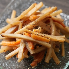 ごぼうのアンチョビきんぴら