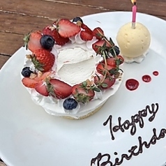 アニバーサリー〜ホールケーキプレート〜の写真