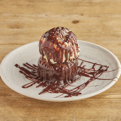 フォンダンショコラonバニラアイス