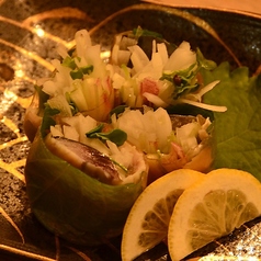 しめさばの生春巻き