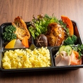 料理メニュー写真 和牛入りハンバーグステーキ弁当