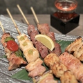 料理メニュー写真&nbsp;おまかせ炭火焼鳥盛り合わせ　8串盛り