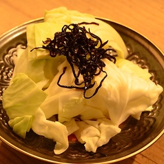 塩昆布キャベツ