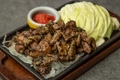 料理メニュー写真&nbsp;親鶏のゴロ焼き