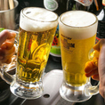 生ビール付【モルツ】66種類　飲み放題2時間　2100円！！クーポンでさらにお得に♪♪