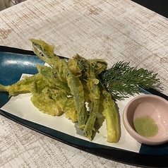 ３種の山菜天ぷら
