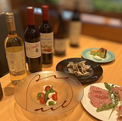 本格イタリアンの味わいを存分に堪能できる、大満足のラインナップをご用意しています