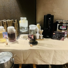 ドリンクバー、スープ付き！