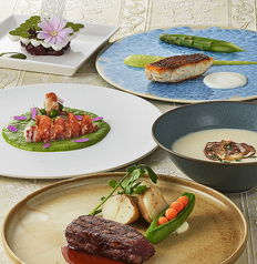 新潟グランドホテル フランス料理レストラン ベルビューのコース写真