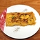 うす揚げ酒盗チーズ焼きLight fried cheese and Salt-pickled Bonito Guts