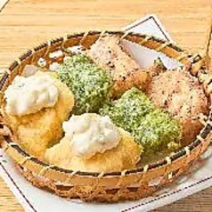 鶏天３種盛り合わせ