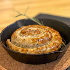生サルシッチャ(イタリアンソーセージ)丸ごと一本焼き