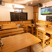 【大きなTV完備】喧騒を忘れアットホームな店内でゆったりと楽しめます♪