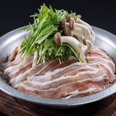 三元豚の麻辣鍋