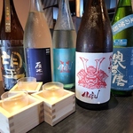 種類豊富な日本酒をご用意しております！店主厳選の日本酒をぜひお楽しみください。
