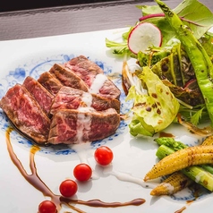 海山邸 肉割烹 燎(かがりび)のコース写真