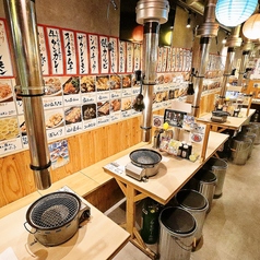 大衆感ある焼肉酒場で0秒レモンサワーと仙台ホルモンを堪能♪全卓サーバー完備・iPad注文で感染予防対策も徹底！