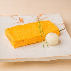 赤玉子の出汁巻き