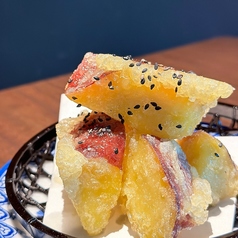 ふかし芋の天ぷら