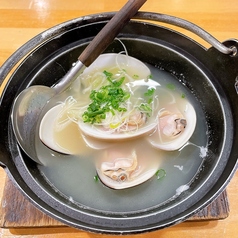 はまぐり酒蒸し(3個)/はまぐり浜焼き(3個)