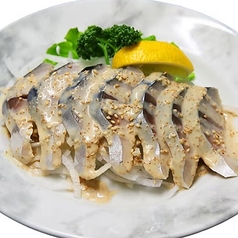 シメサバの洋風お造り