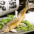 料理メニュー写真 鮎の塩焼き