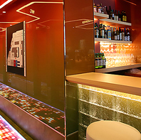 スタイリッシュな大人の空間。各種宴会やパーティーにも