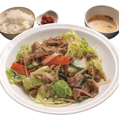 肉野菜炒め定食
