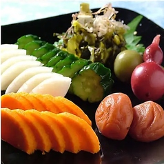 お新香盛り合わせ