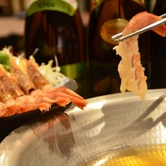 名物!赤エビのえびしゃぶ