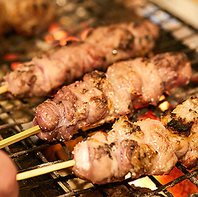 職人が丁寧に焼き上げる！上州豚の希少部位串◎