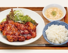 ヤンニョム鶏排定食