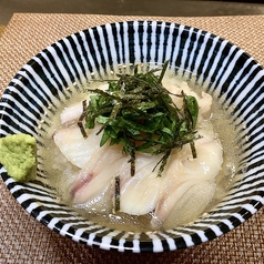 ヒラメの出汁茶漬け