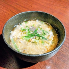 牛すじ玉子スープ
