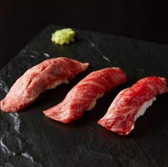 霜降り肉寿司