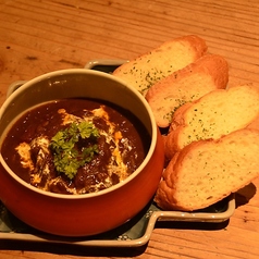 カレー煮込みハンバーグ