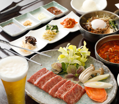 炭火焼肉 美食中華 一作のコース写真