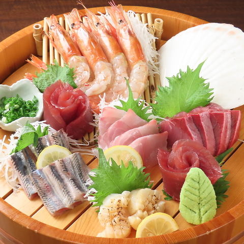 【和食処もと木】酒の肴にあう、さかな 美味しい海鮮 元気な社長！